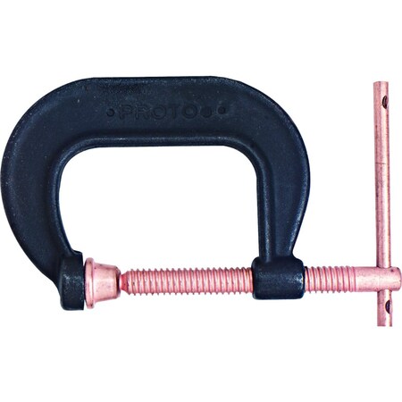 Proto C-Clamp Standard Service Deep Throat Screw - 0-10" J410
